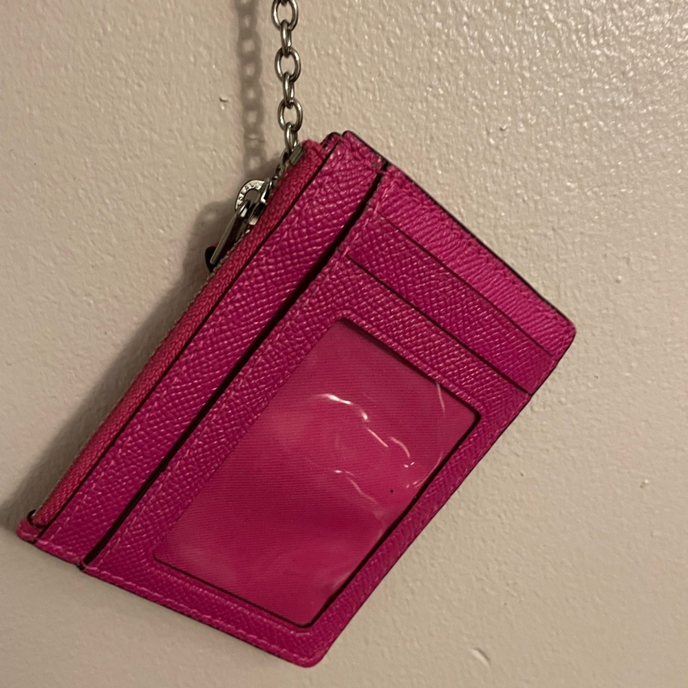 Pink Coach Wallet